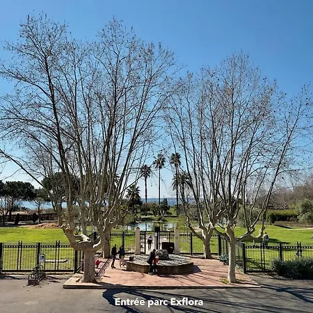 아파트 Les Pins Bleus, T2, 4p, Ac, Pk, Et Piscine *